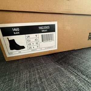 New Dr. Martens 1460 Black Men's Boots